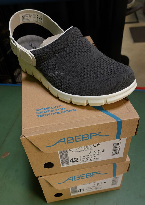 Abeba 7328 Berufsschuh leichte medizinische Sandale ohne Kappe unisex Grösse 41