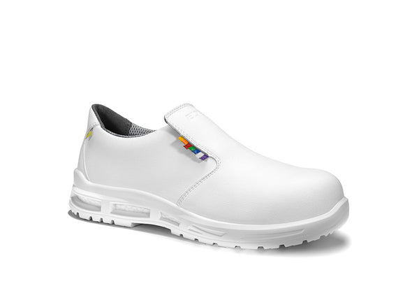 ELTEN 720551  BRICE XXTM white Low ESD S3S Sicherheits-Schlupfschuh Kunsttstoffkappe WELLMAXX Dämpfungselement