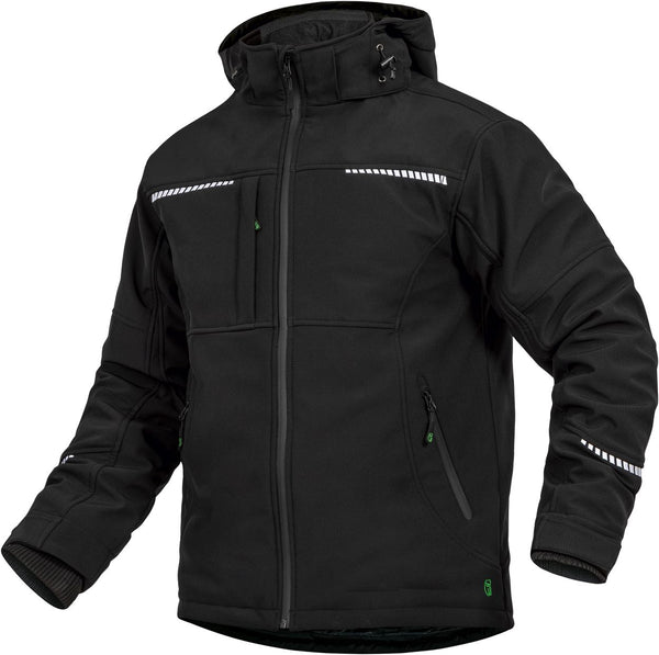 Leibwächter CAI05 Winter-Softshelljacke schwarz Casual Line