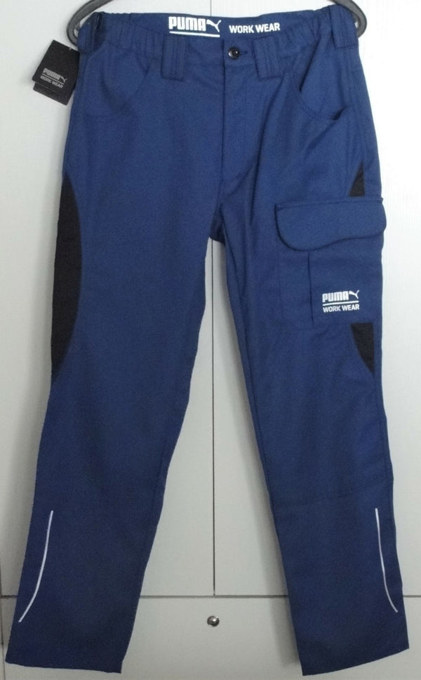 PUMA-WORKWEAR Bundhose 30-1620, blau/anthrazit elastische Arbeitshose