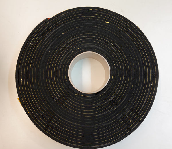 Zellkautschuk-Streifen 50 x 5 mm EPDM Dichtungsband 10 Meter Rolle, einseitig selbstklebend