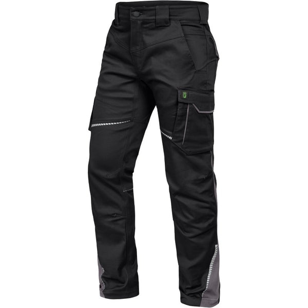 Leibwächter FLEXH-25 Bundhose Schwarz-Grau Arbeitsbundhose Flexline