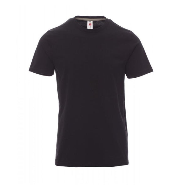 Payper-Wear T-Shirt SUNRISE Rundhals Schwarz 100 % Baumwolle